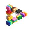 PIXIO Amphibio - 60 Magnetic Blocks - Small Magnet Blocks - Magnets for Kids & Adults - Magnet Toys - Magnet Tiles Alternative for Kids 8-12 Years