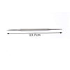 2pcs Stainless Steel Nail Groove Dirt Pick Double Head Toenail Remover Pusher File Cuticle Pedicure with Non Slip Hand Toenail Pick Tool Accessories