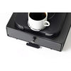 Nifty Vertuoline Rolling Coffee Pod Drawer - Satin Black Finish, 40 Pod Capsule Holder, Compact Under Coffee Pot Storage, Office or Home Kitchen Counter Organizer