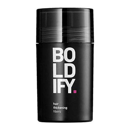 BOLDIFY Hair Fibers for Thinning Hair (ASH BROWN) Hair Powder - 12g Bottle - Undetectable & Natural Hair Filler Instantly Conceals Hair Loss - Hair Thickener, Topper for Fine Hair for Women & Men