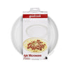 Goodcook Microwave Plates, Small, White, Set of 4
