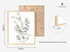 Haus and Hues Framed Botanical Prints - Set of 4 Framed Plant Pictures Wall Art, Botanical Decor, Eucalyptus Decor, Plant Wall Decor, Botanical Wall Framed Art, Framed Plant Prints (8X10 Beige Framed)