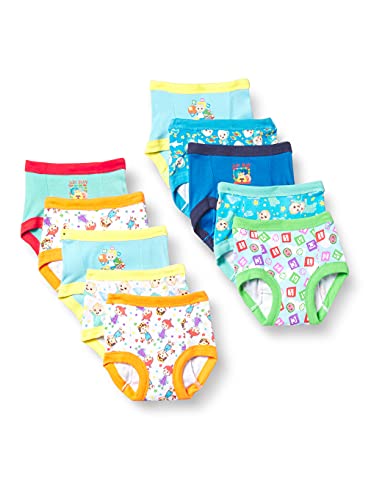 Coco Melon unisex baby Briefs Potty Pants Multipack and Toddler Training Underwear, Cocomelonb10pk, 2T US