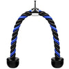 AWEFRANK Deluxe Tricep Rope Pull Down Cable, 27 & 36 Inch Rope Length, Easy to Grip & Non-Slip Cable Attachment for Gym Workout Exercise