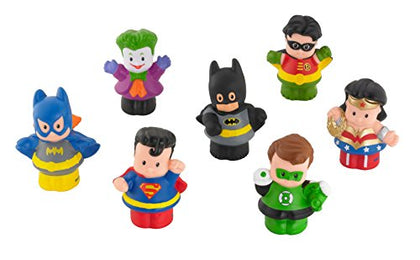 Little People Fisher Price DC Super Friends Exclusive Figure Pack of 7, 1 years - 4 years