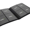 Vault X Binder - 4 Pocket Trading Card Album Folder - 160 Side Loading Pocket Binder for TCG (Black)