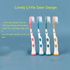 newrichbee 8 Packs Kids Toothbrushes, Extra Soft Lovely Little Deer Toothbrush for Kids 2-8 Years (Pink&Orange&Blue&Green)