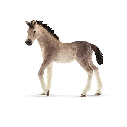 Schleich Horse Club, Horse Toys for Girls and Boys, Andalusian Foal Baby Horse Toy Figurine, Ages 5+