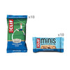 CLIF BAR - Chocolate Chip - Full Size and Mini Energy Bars - Made with Organic Oats - Non-GMO - Plant Based - Amazon Exclusive - 2.4 oz. and 0.99 oz. (20 Count)