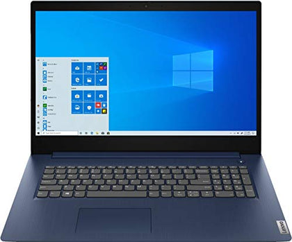 Lenovo IdeaPad 3 17 Laptop 17.3 HD+ Display, Intel 10th Gen Quad-Core i5-1035G1, 20GB RAM, 256GB SSD + 1TB HDD, Webcam, Dolby Audio, USB 3.0, HDMI, Abyss Blue, Windows 10 Home