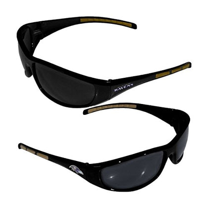 Siskiyou Sports Baltimore Ravens Wrap Sunglasses
