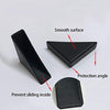 UoYu Corner Protectors- 20 Pcs Shape Triple-cornered Glass Table Corner Protector Cushion (6mm x 50mm)