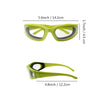 Honkenda Anti-tear Onion Goggles Tear Free Over Glasses for Men Women, Antisplash Onion Goggles for Chopping Eye Protection Protector Safety Goggles for Kitchen Cooking Splashing Oil (Green)