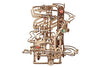 UGEARS 3D Puzzle Marble Run Chain - Creative 3D Wooden Puzzles for Adults with Rubber Band Motor - Marble Run Chain Wood Model Kit - Unique Wooden Puzzle - 3D Puzzles for Adults and Kids Building Kit