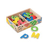 Melissa & Doug Disney Mickey and Friends Wooden Alphabet Magnets - 52 Uppercase and Lowercase Letters