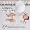 CuboAi Plus Smart Baby Monitor: Sleep Safety Alerts for Covered Face, Danger Zone & Sleep Analytics - 1080p HD Night Vision Camera, 2 Way Audio, Cry & Temperature Detection (Incl. 3 Stand Options)