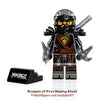 LEGO NINJAGO Weapons Pack with Display Stand - for All Minifigures, 24 pieces