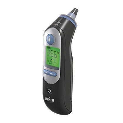 Braun ThermoScan 7 - Digital Ear Thermometer for Kids, Babies, Toddlers and Adults - Fast, Gentle, and Accurate Results in 2 Seconds - Black, IRT6520