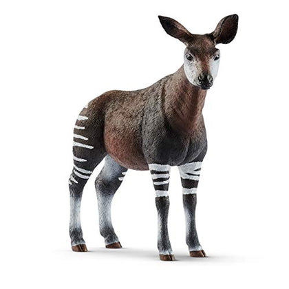 Schleich Wild Life, Animal Figurine, Animal Toys for Boys and Girls 3-8 Years Old, Okapi, Ages 3+