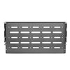 Hooke Road JK Wrangler Tailgate Table Metal Storage Rack Foldable Cargo Shelf for 2007-2018 Jeep Wrangler JK & Unlimited