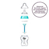 Tommee Tippee Advanced Anti-Colic Fast Flow Baby Bottle Nipples, Breast-like Nipple, 6+ Months, 2 Count