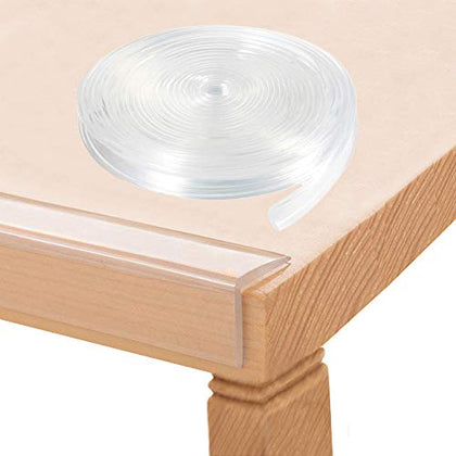 Baby Proofing, Tables Corner Guards Baby Child Safety, 20ft(6m) Soft Bumper Strip Furniture Clear Toddler Edge Corner Protectors, Desk Edge Cushion