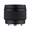 Samyang 12mm F2.0 AF Ultra Wide Angle Auto Focus Lens for Sony E Mount (SYIO12AF-E) Black