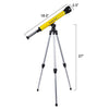 Telescope for Kids with Tripod - 40mm Beginner Telescope with Adjustable Tripod and 30x Magnification for Science, Nature and Astronomy by Hey! Play!