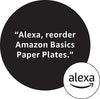 Amazon Basics Everyday Paper Plates, 10 Inch, Disposable, 150 Count