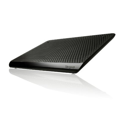 Targus 16 inch Dual Fan Lap Chill Mat - Laptop Cooling Pad, Heat Protection Laptop Cooler, Dual-fan Heat Dispersion, USB-A Connection Laptop Fan (PA248U5) Black