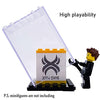 Minifigures Display Case, Acrylic Building Block Display Box, Action Figure Toys Storage for Lego Minifigure, Gift for Lego Lovers(12PCS)