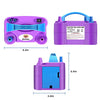 NuLink Electric Portable Dual Nozzle Balloon Blower Pump Inflation for Decoration, Party [110V~120V, 600W, Purple]