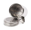 EHOMEA2Z Stainless Steel Dredge Shaker 10 Oz Ideal For Salt, Spice, Sugar, Flour (1, 10 oz With Handle)
