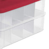 Sterilite 24 Compartment Stack & Carry Christmas Ornament Storage Box | 14276604