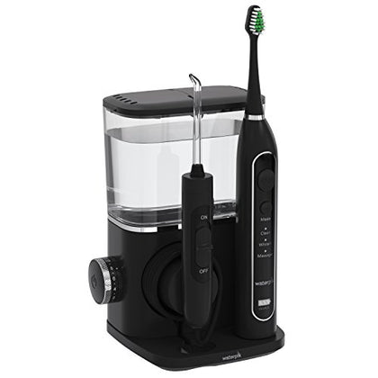 Waterpik Complete Care 9.0 Sonic Electric Toothbrush with Water Flosser, CC-01 Black, 11 Piece Set