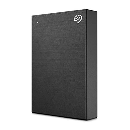 Seagate 5000 gb One Touch 5TB External Hard Drive HDD - Black USB 3.0 for PC Laptop and Mac, 1 year MylioCreate, 4 Months Adobe Creative Cloud Photography Plan (STKC5000410)