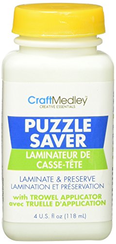 Craft Medley GL600 Non-Toxic Puzzle Saver With Trowel Applicator , 4 Ounce