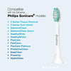 Brushmo Replacement Toothbrush Heads Compatible with Sonicare Electric Toothbrush 8 Pack
