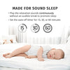 MyBaby SoundSpa White Noise Machine for Babies | 6 Soothing Lullabies for Newborns, Sound Therapy for Travel, Relaxing, Kids, Newborns, Baby Songs, Adjustable Volume, Auto-off Timer, By HoMedics