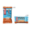 CLIF BAR - Crunchy Peanut Butter - Full Size and Mini Energy Bars - Made with Organic Oats - Non-GMO - Plant Based - Amazon Exclusive - 2.4 oz. and 0.99 oz. (20 Count)