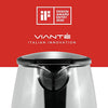 Vianté Glass Electric Tea Kettle. Fast Water Boiler. BPA-FREE Stainless Steel & Borosilicate Glass. Designed in Italy. 8 Cups Capacity. 1.7 Liters by Vianté