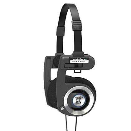 Koss Porta Pro Black On Ear Headphones with Case Black