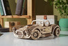 UGEARS Vintage Car Model Kit - Drift Cobra Racing Car 3D Puzzle Kit Idea - Wooden 3D Puzzles Model Kits for Adults with Powerful Spring Motor - Model Car Kits to Build