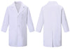 TOGROP 4Pcs Doctor Scientist Lab Costume for Kids Role Play Thick White Coat Birthday Party Gift 8-9 Years