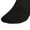 adidas Men's Athletic Cushioned Low Cut Socks with Arch Compression for a Secure fit (6-Pair), Black/Aluminum 2, L