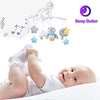 Baby Musical Mobile with Lullabies Music Box, Rotating Penguin Mobile Soother Crib Toy, Gift for Baby Nursery Bed Decoration for Newborn Boys and Girls