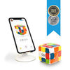 GoCube Edge Full Pack - The Connected Electronic Bluetooth Cube - 3x3 Stickerless Magnetic Speed Cube - Free App Enabled Interactive Smart Cube for Kids, Adults - STEM Puzzle Toy Cube