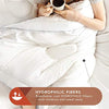 Codi Eucalyptus Lyocell Comforter Queen/Full Size, Breathable Duvet Insert, Down Alternative Fill, 90X90 Inch