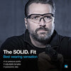 SolidWork Shooting Glasses, Ballistic Glasses, Tactical Glasses, Gun Safety Glasses, Gun Range Eye Protection for Men & Women