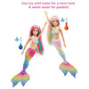 Barbie Dreamtopia Doll, Rainbow Magic Mermaid with Rainbow Hair and Blue Eyes, Water-Activated Color-Change Feature